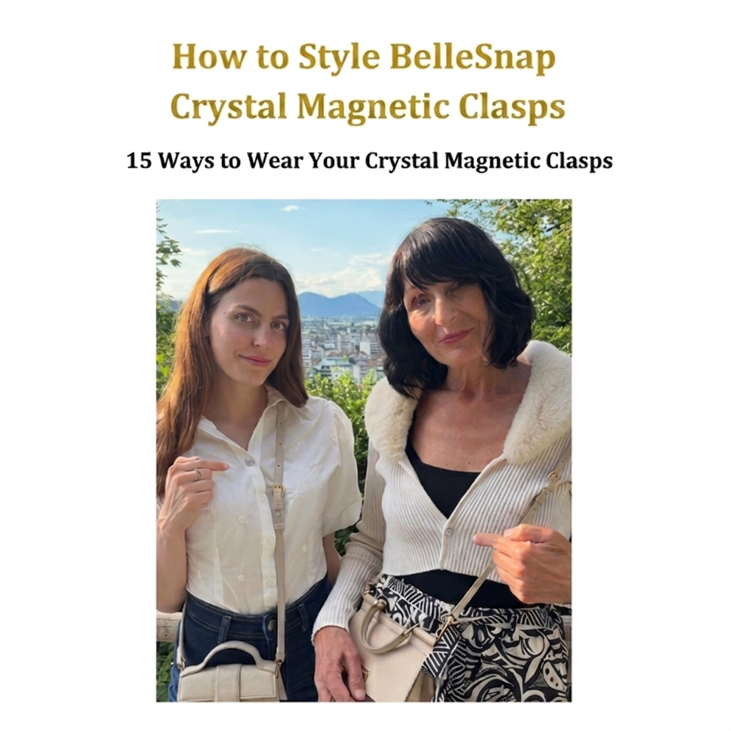 15 Ways to Wear BelleSnap Crystal Magnetic Clasps