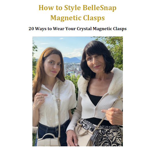 20 Ways to Wear BelleSnap Crystal Magnetic Clasps